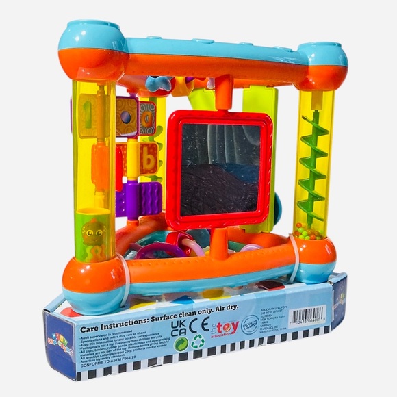 Lollipop Interactive Toddler Activity Triangle - Montessori Toys for Toddler - Picture 9 of 13